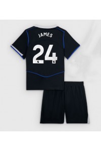 Chelsea Reece James #24 Babyklær Tredje Fotballdrakt til barn 2025-26 Korte ermer (+ Korte bukser)
